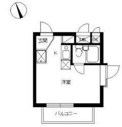 スカイコート元住吉の物件間取画像